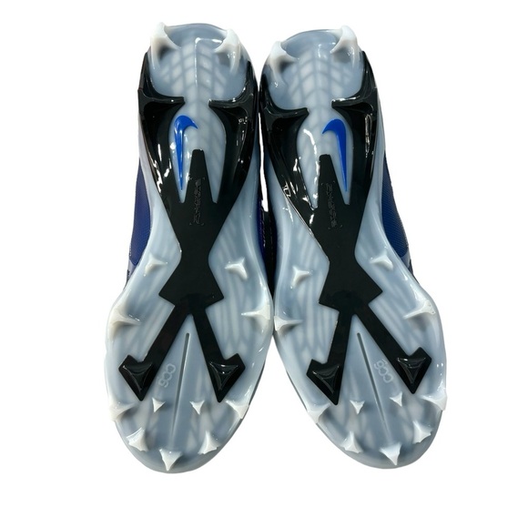 NWT Nike Alpha Menace Elite 3 Flyknit Football Cleats Mens Size 11 royal blue - Picture 5 of 11